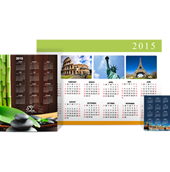 1 Page Calendars
